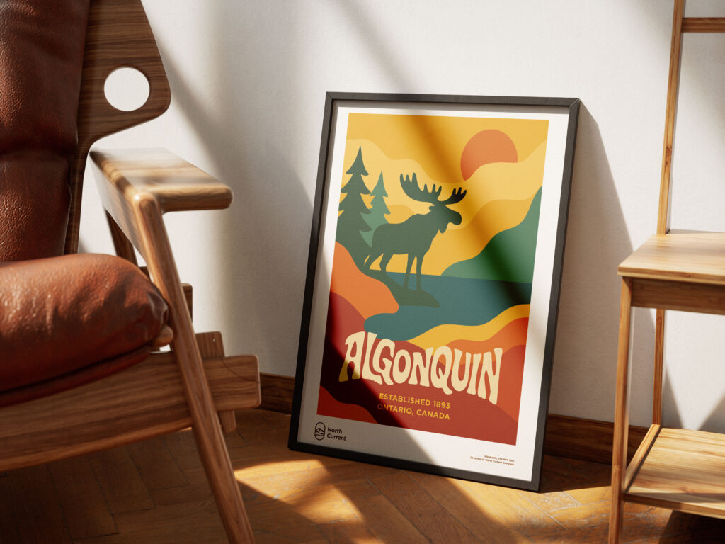 North Current Co: Algonquin Provincial Park Poster Poster for Algonquin Provincial Park