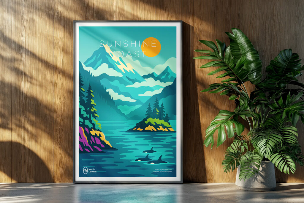 Poster for the Sunshine Coast Poster for the Sunshine Coast